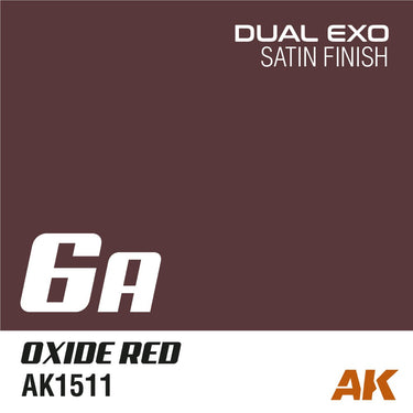 AK Interactive AK1511 Dual Exo Sc-Fi 6A Oxide Red 60ml